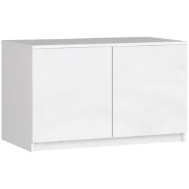biala-nadstawka-na-szafe-90-cm-polysk-przedpokoj