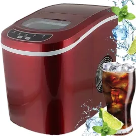 kostkarka-do-lodu-15kg-maszyna-do-robienia-lodu-czerwona-mocna-cicha