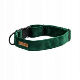 kendog-obroza-velvet-green-4cm-m-40-65cm