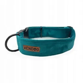 kendog-obroza-dla-psa-velvet-turkus-25cm-s