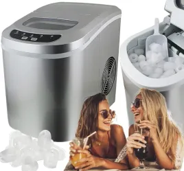 kostkarka-do-lodu-mocna-srebrna-regulacja-wielkosci-kostek-wydajna-barowa