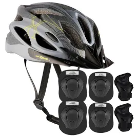 nils-regulowany-kask-rowerowy-z-daszkiem-in-mold-zestaw-ochraniaczy-m