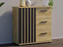 komoda-szafka-lamele-szuflady-80cm-pokoj-czarny-dab-craft
