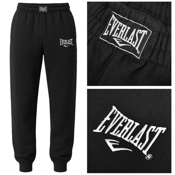 EVERLAST Spodnie Męskie Dresowe Bawełna Dresy Sportowe Logo Rozmiar XL