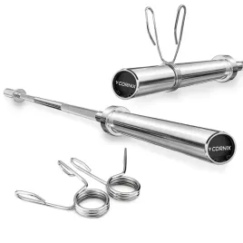 gryf-cornix-prosty-olimpijski-220-cm-50-mm-stalowy-z-lozyskami-zaciski