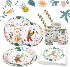 zestaw-zastawy-stolowej-papierowej-z-motywem-zwierzecym-101-elementow
