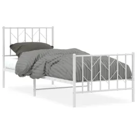 biala-metalowa-rama-lozka-207-x-85-x-90-cm-materac-80-x-200-cm