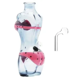 mini-bongo-szklane-dwa-adaptery-klasyczny-i-do-olejkow-fajka-wodna-16cm