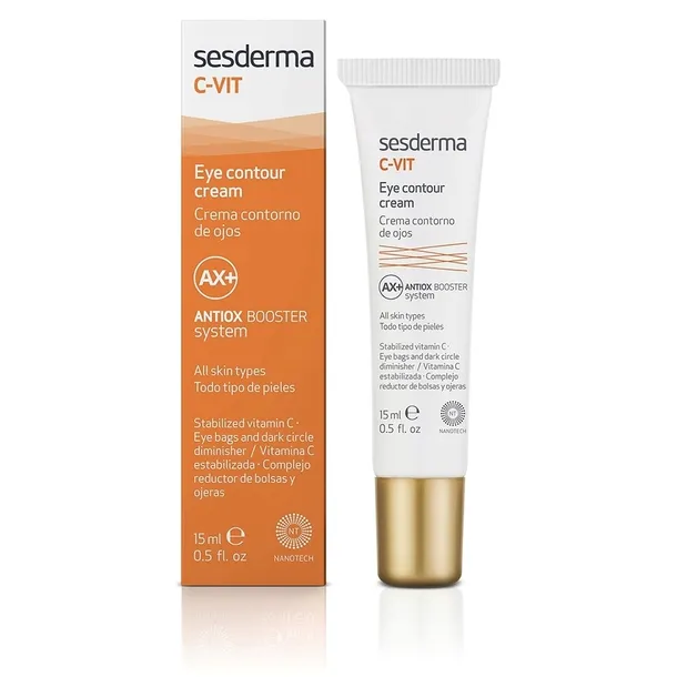 SESDERMA C-VIT Eye Contour Lekki Regenerujący Krem pod Oczy 15 ml