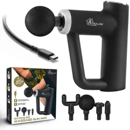 pistolet-do-masazu-massage-gun-mini-czarny-4-koncowki-extralink