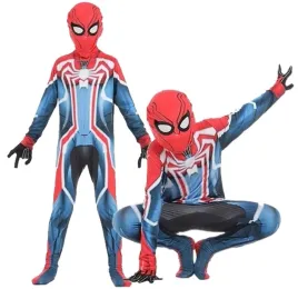 stroj-przebranie-czlowiek-pajak-spiderman-2099-na-bal-karnawal-122-128-7-8l