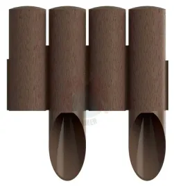 palisada-ogrodowa-4-elementowa-standard-brazowa