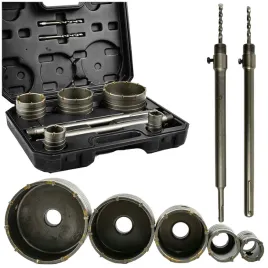 otwornice-do-betonu-sds-plus-max-30-100mm-zestaw-weglik-spiekany-walizka