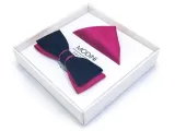granatowo-amarantowa-mucha-slim-b32-stan-nowy