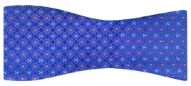 niebieska-mucha-wiazana-z-motywem-kwiatowym-w105