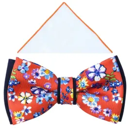 pomaranczowa-mucha-w-kwiaty-a326