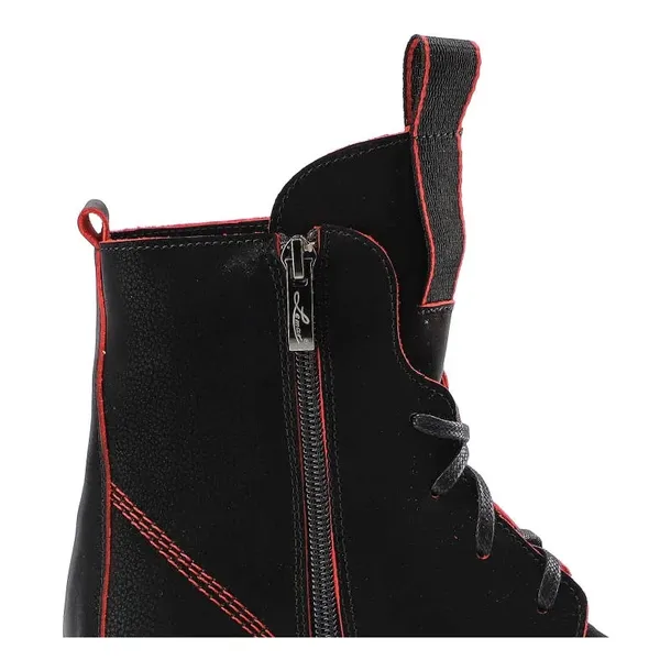 botki-lemar-60271-floter-czerwony-zapiecie-zamek-sznurowane