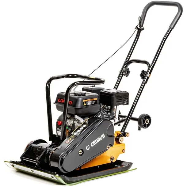 ZAGĘSZCZARKA DO GRUNTU CEDRUS CEDZG90L 90KG LONCIN G200F 20KN 12,4NM 4,1KW