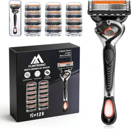 reczna-maszynka-go-golenia-12-wkladow-5-ostrzy-solidny-zestaw-dla-mezczyzn