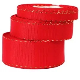 wstazka-rypsowa-w-zlote-prazki-25mm-18mb-czerwona-wrp25-050-100