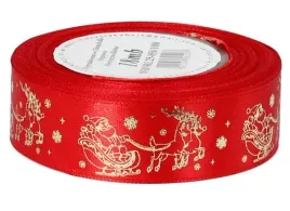 wstazka-metalik-renifer-25mm-18mb-czerwona-zloto-wbnrl25-050-100