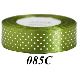wstazka-satynowa-w-kropki-25mm-22mb-ciemna-oliwka-wsatkr25-085c