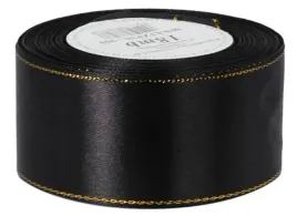 wstazka-satynowa-zlote-pasy-38mm-18mb-czarna-wsatzp38-900