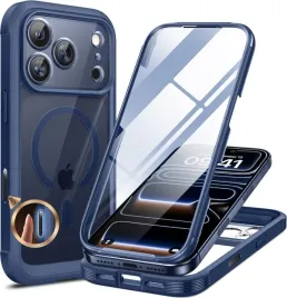 miracase-etui-pancerne-360-magsafe-do-iphone-17-pro-max-tytan-niebieski
