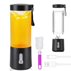 blender-do-koktajli-450ml-z-6-nierdzewnymi-zmijkami-i-2000mah-bateria