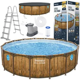 bestway-basen-stelazowy-wzor-deska-488x122cm-pompa-drabinka-pokrywa-56725