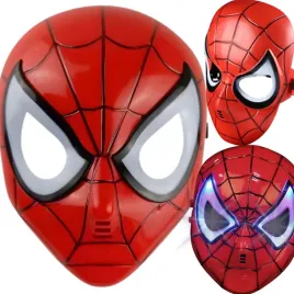 maska-czlowiek-pajak-swiecaca-led-superbohater-pajak-karnawal-bal-halloween
