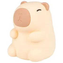 lampka-nocna-dla-dzieci-kapibara-miekka-kolorowa-rgbww-led-usb-silikonowa