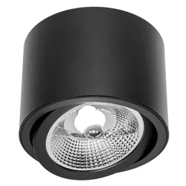 oprawa-natynkowa-lampa-halogenowa-gu10-ar111-led-ruchoma-czarna