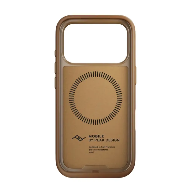 peak-design-mobile-everyday-clarino-loop-case-iphone-17-pro-tan-brazowy