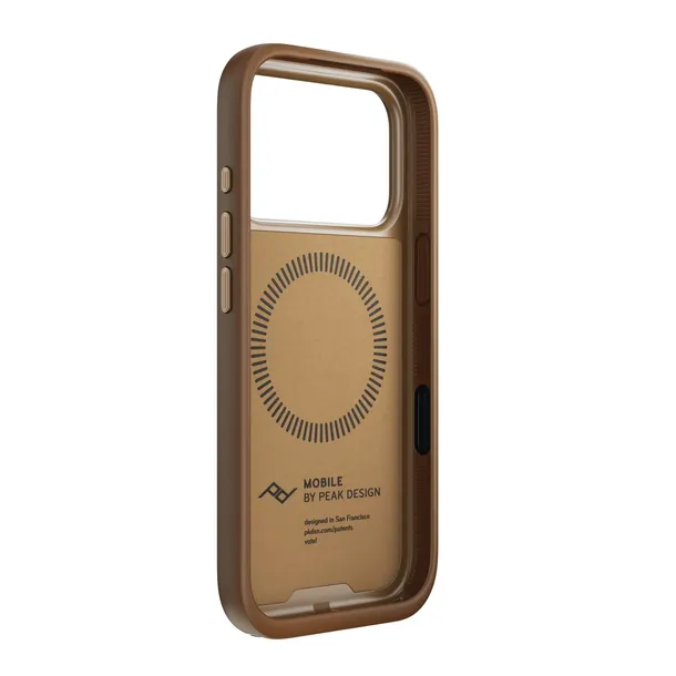 peak-design-mobile-everyday-clarino-loop-case-iphone-17-pro-tan-brazowy