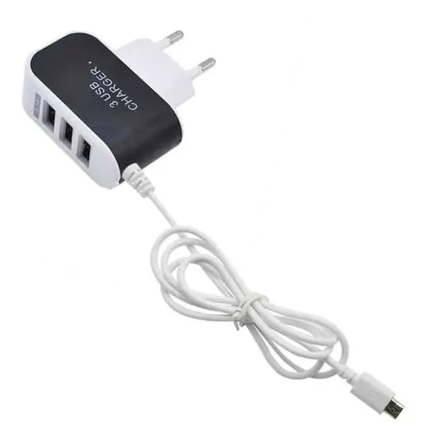 ladowarka-3-x-usb-szybka-kabel-micro-usb