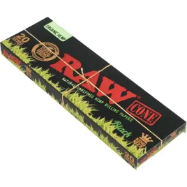 bibulki-raw-black-organic-cone-king-size-box-20-szt