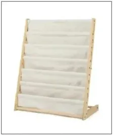 cosyland-regal-dla-dzieci-6-poziomow-3-kieszenie-sosna-bezowy