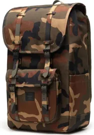 plecak-herschel-little-america-30l-woodland-camo-black-label