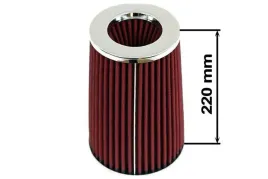 filtr-stozkowy-simota-h-220mm-otw-60-77mm-jauws-022a-czerwony