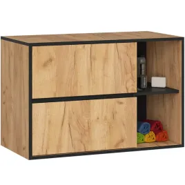 szafka-lazienkowa-podumywalkowa-vami-90-cm-2-szuflady-2-polki-craft-czarny