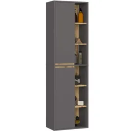 szafka-lazienkowa-wiszaca-pojemna-50-cm-2-drzwi-10-polek-szary-dab-artisan
