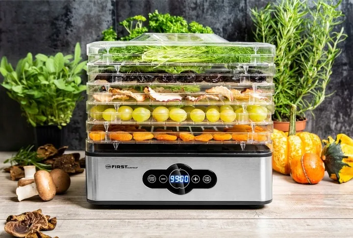 suszarka-do-grzybow-owocow-dehydrator-first-240w-first-austria-przeznaczenie-grzyby-owoce-warzywa-ziola-ryby-mieso