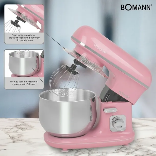 robot-kuchenny-planetarny-mikser-bomann-rozowy-marka-bomann