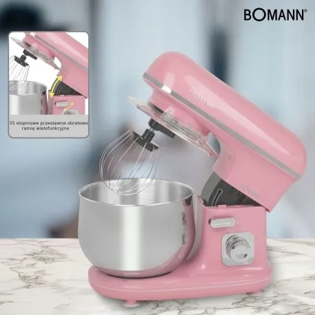 robot-kuchenny-planetarny-mikser-bomann-rozowy-model-km-6030-cb