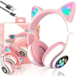 sluchawki-bezprzewodowe-dla-dzieci-bluetooth-mikrofon-kocie-uszy-led-rgb