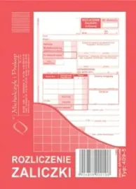 rozliczenie-zaliczki-409-5-0108-rozliczenie-zaliczki-409-5-bloczek-40-k