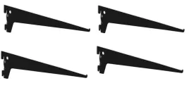 4x-wspornik-polki-35-cm-czarny-stalowy-raster-50-mm