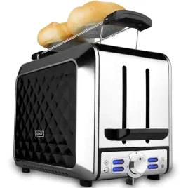 toster-yoer-925w-czarny-chrom-tacka-ruszt-na-bulki-7-poziomow-rozmrazanie
