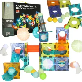 klocki-magnetyczne-konstrukcyjne-marble-tor-kulkowy-swiecacy-49-elementow